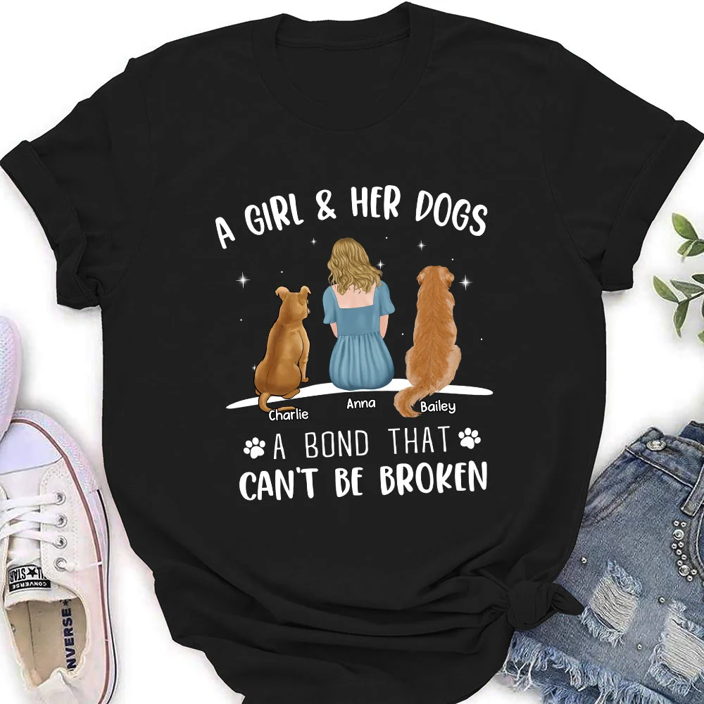 A Bond Can‘t Be Broken - Personalized Custom Women's T-shirt
