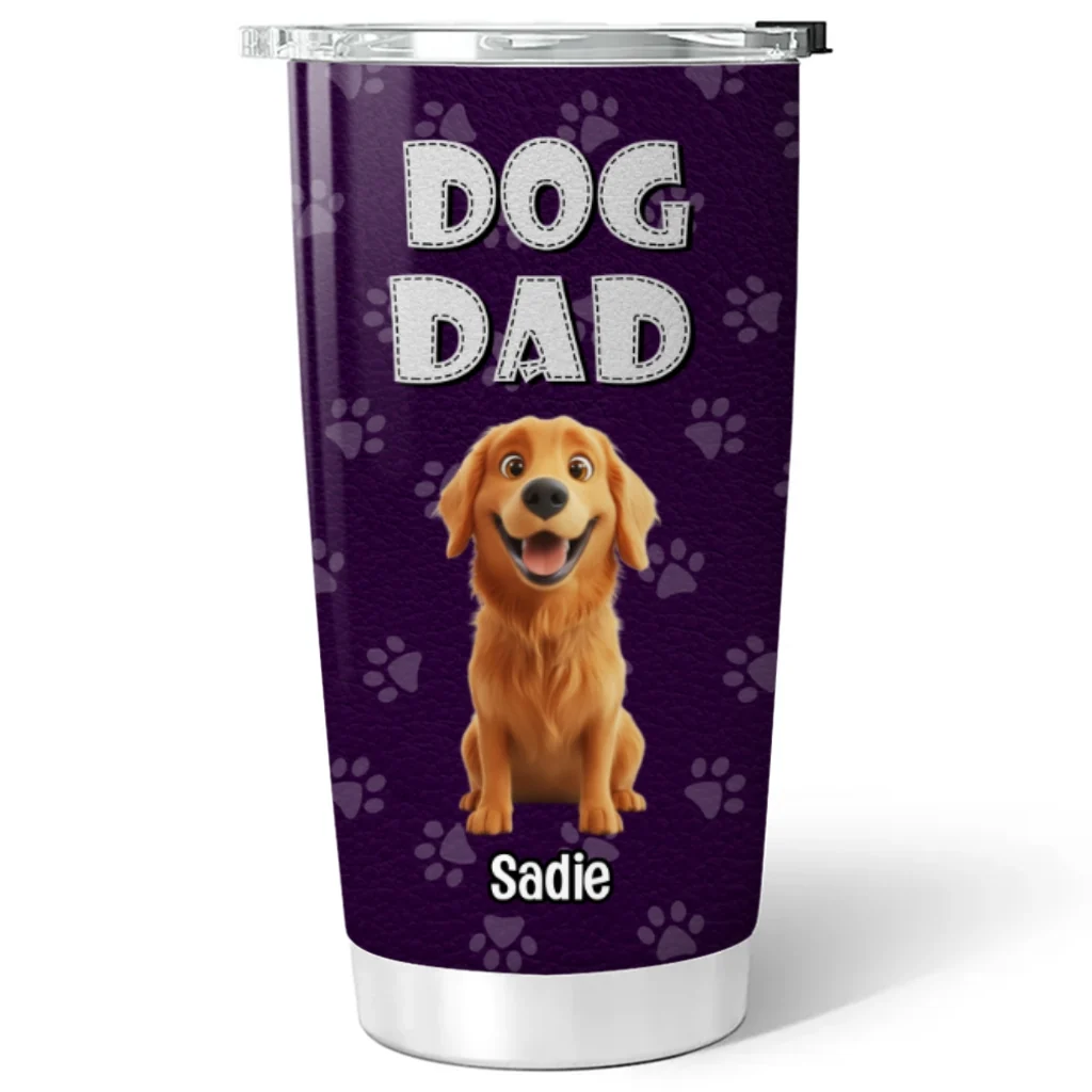 A Little Dog Gonna Love You - Personalized Custom Tumbler - Image 6