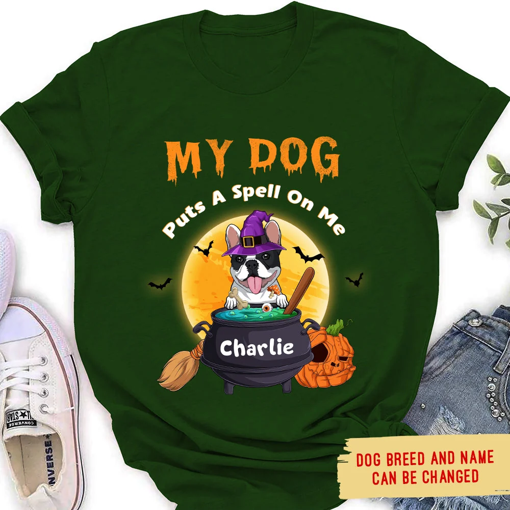 A Spell On Me - Personalized Custom Women's T-shirt - Image 3