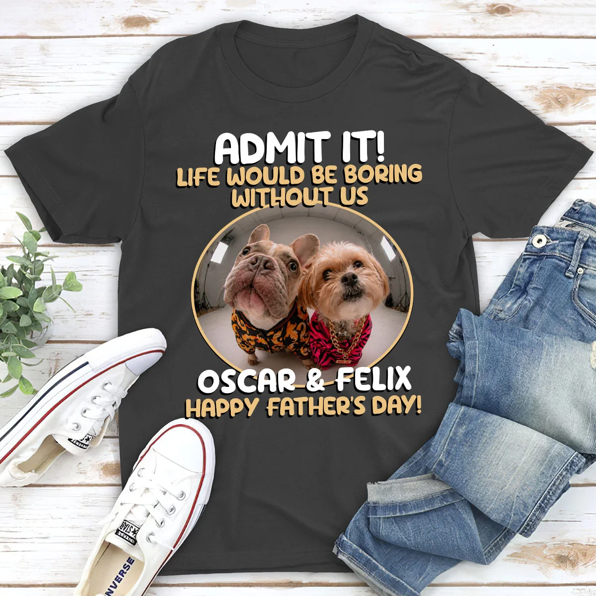 Admit It I Am Your Best Dogs - Personalized Custom Shirt - Image 4