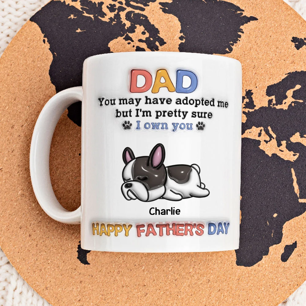 Adopted Me - Personalized Custom 3D Inflated Effect Mug - Image 2