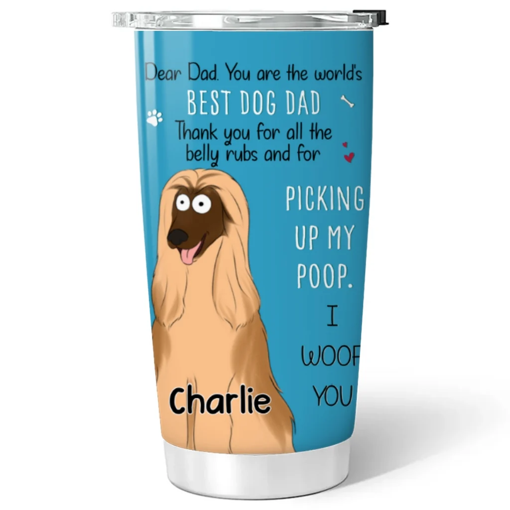 All The Belly Rubs - Personalized Custom Tumbler - Image 5