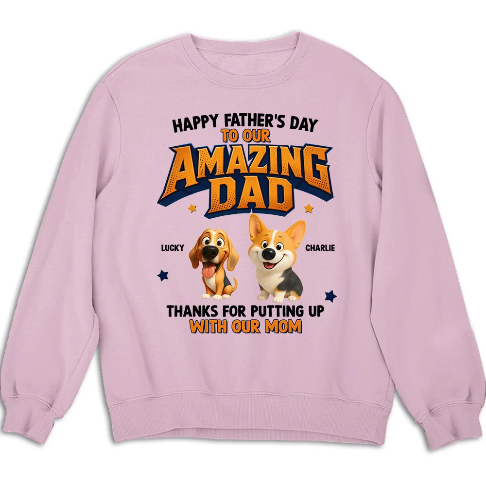 Amazing Dad - Personalized Custom Shirt - Image 8