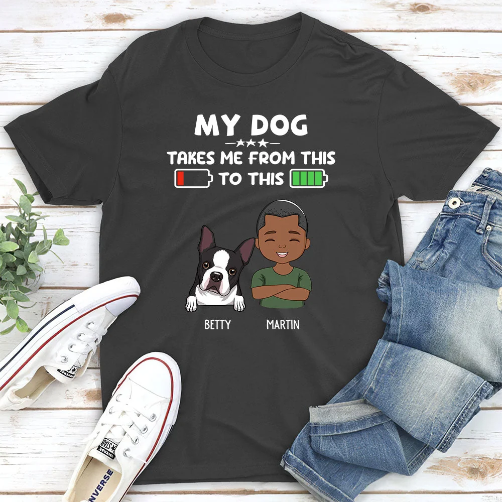 Battery - Personalized Custom Unisex T-shirt - Image 4