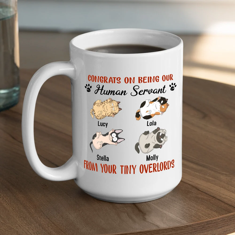 Being Our Human Servant - Personalized Custom Coffee Mug - Image 7