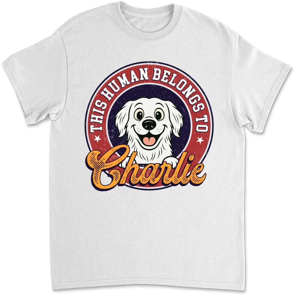 Belongs Retro Style - Personalized Custom Shirt - Image 5