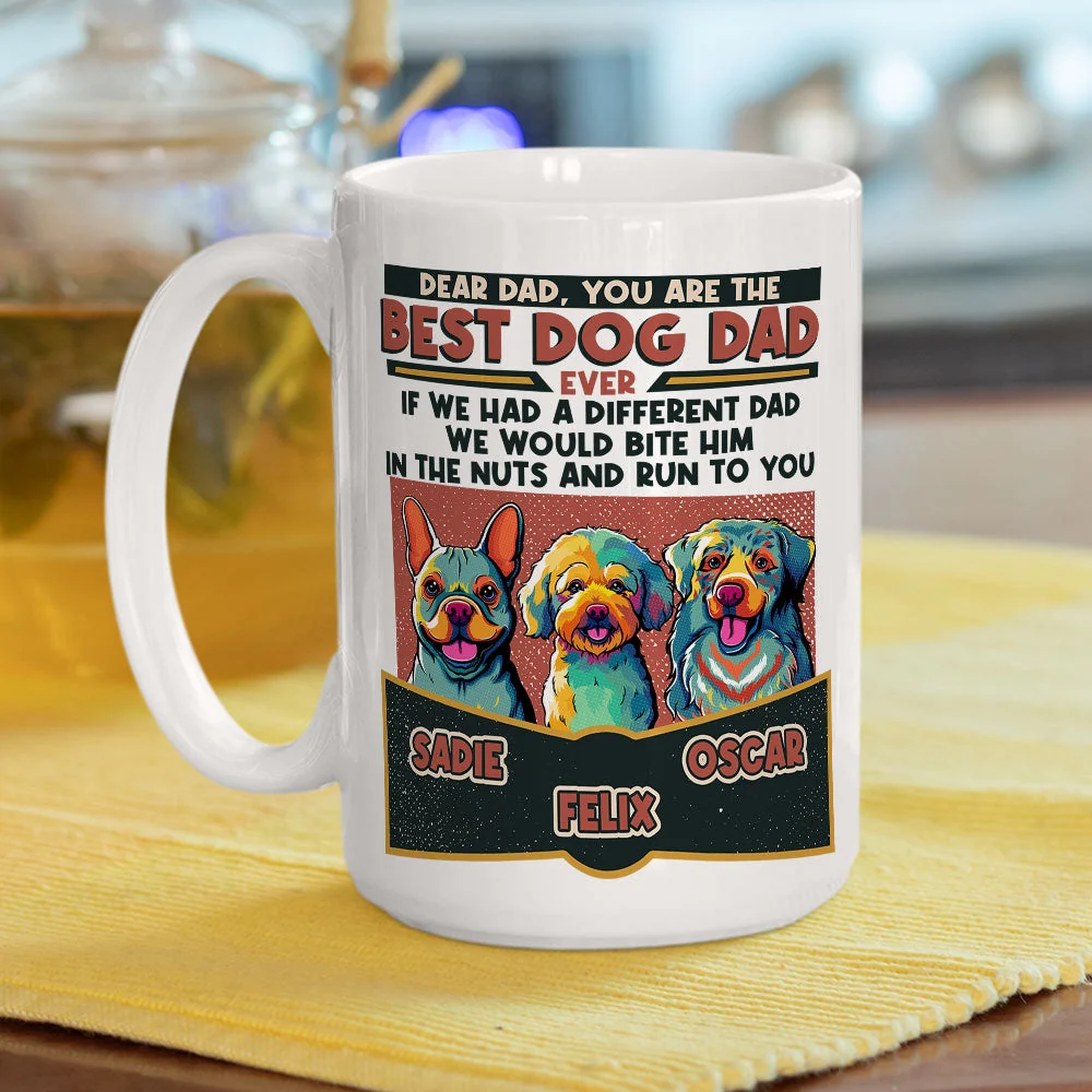 Best Dog Ever PopArt - Personalized Custom Coffee Mug - Image 4