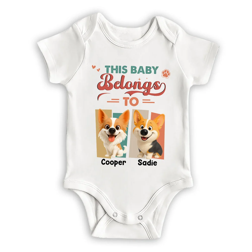 Best Dogs Friend - Personalized Custom Baby Onesie