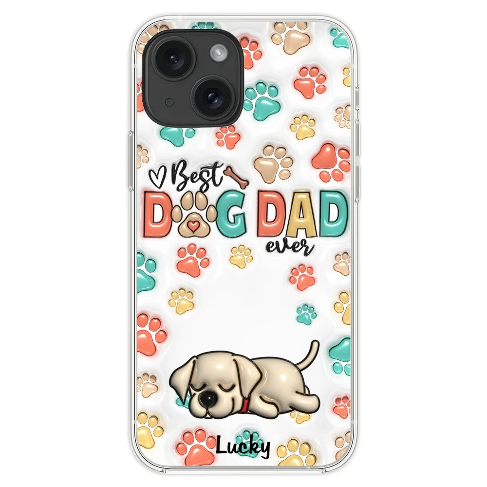 Best Fur Mom Ever - Personalized Custom 3D Inflated Effect Phone Case - Image 20