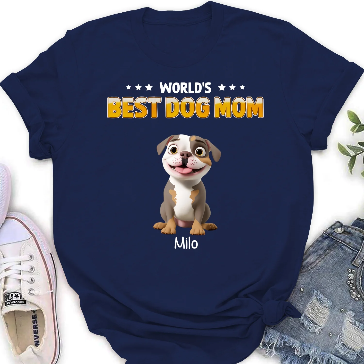Best In The World - Personalized Custom Women's T-shirt - Image 7