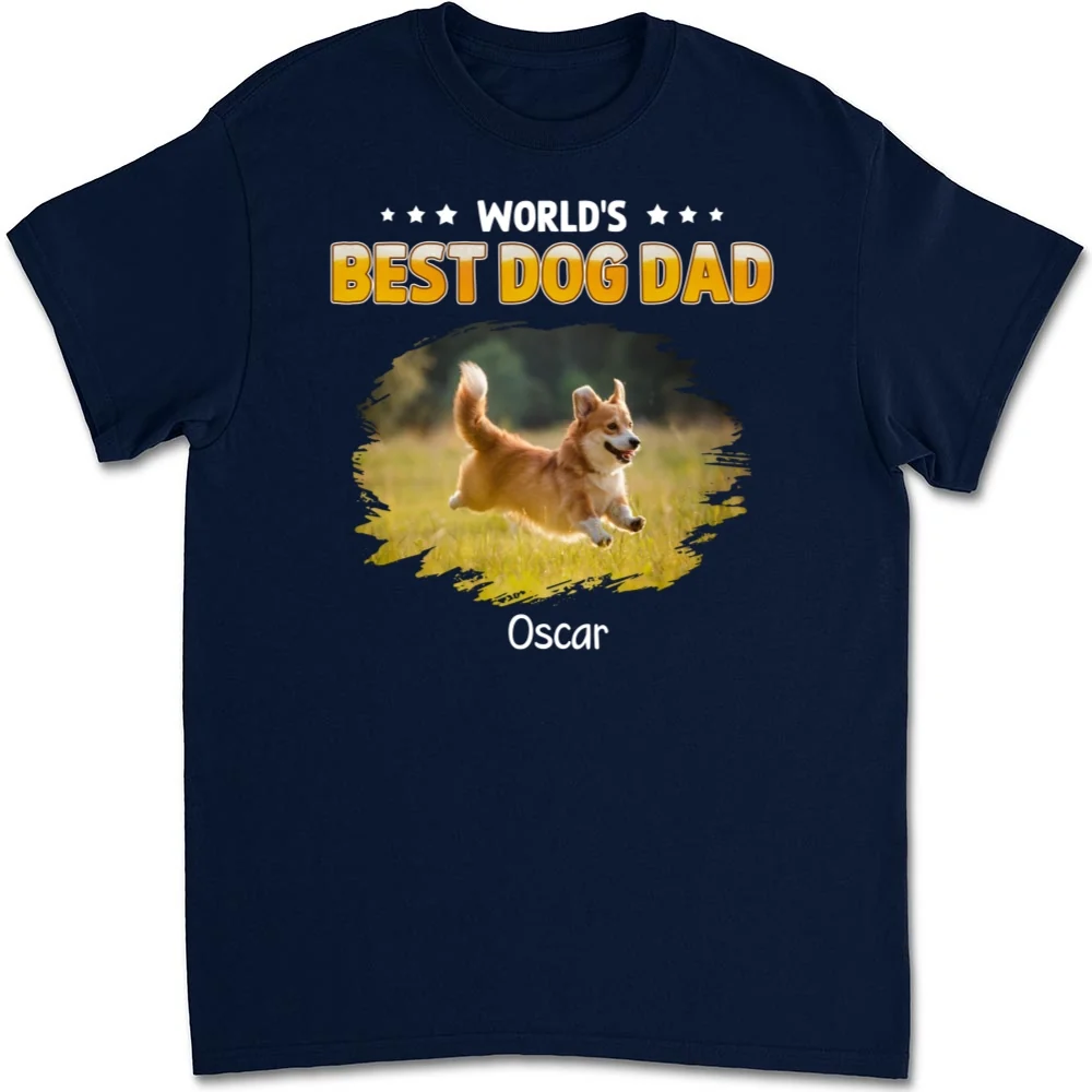 Best In The World Photo - Personalized Custom Unisex T-shirt - Image 4