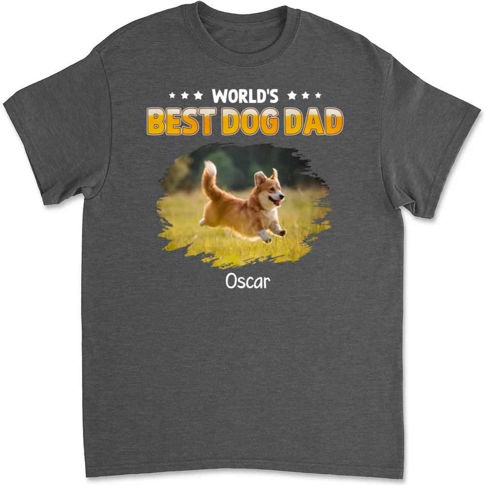 Best In The World Photo - Personalized Custom Unisex T-shirt - Image 7