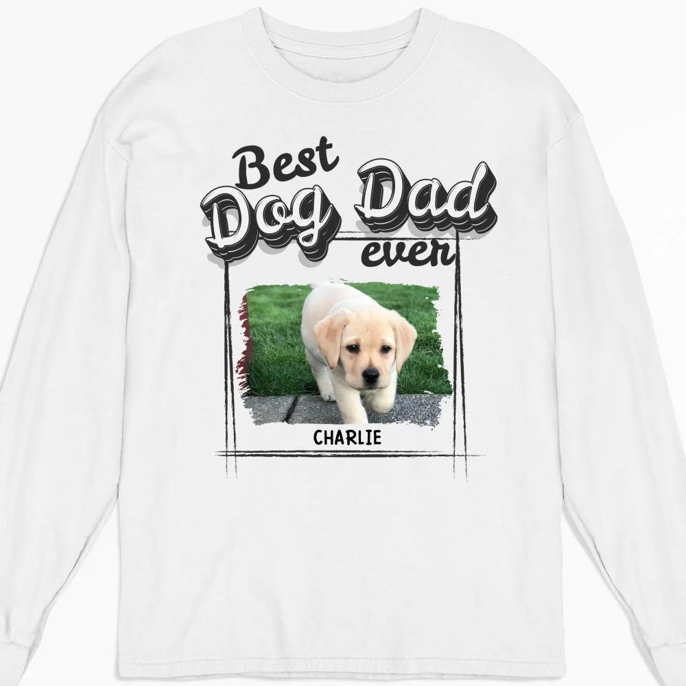 Best Of The Best Photo - Personalized Custom Long Sleeve T-Shirt - Image 4
