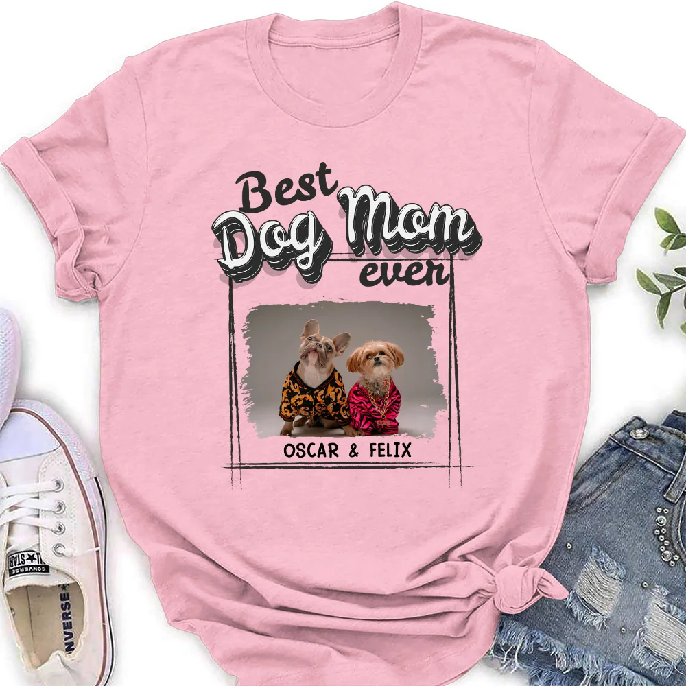 Best Of The Best Photo - Personalized Custom Women's T-Shirt - Image 4