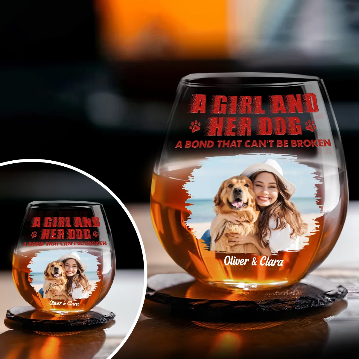 Best Parent To Me Photo - Personalized Custom Wine Glass - Image 3