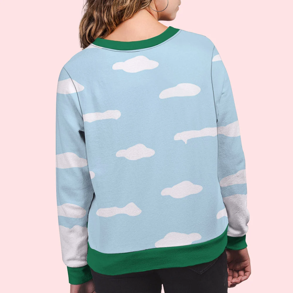 Better Christmas - Personalized Custom All-Over-Print Sweatshirt - Image 7