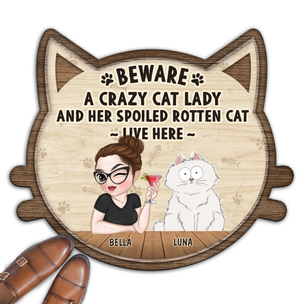 Beware - Personalized Custom Doormat - Image 6