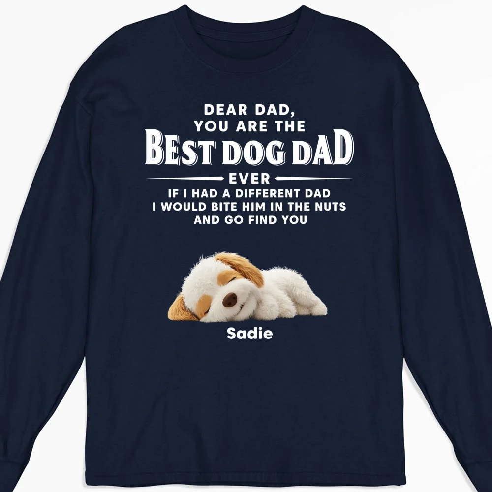 Bite Him And Find You - Personalized Custom Long Sleeve T-shirt - Image 4