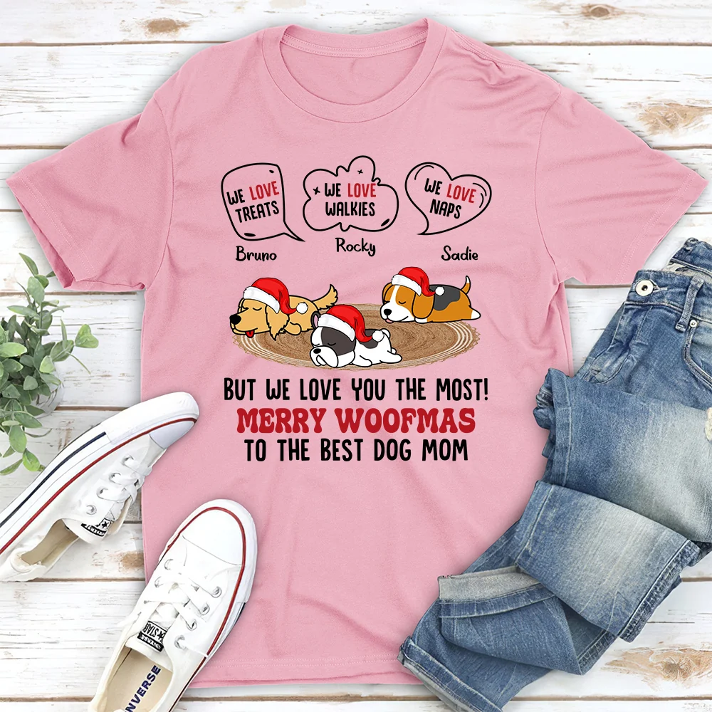 But I Love You The Most - Personalized Custom Unisex T-shirt - Image 4