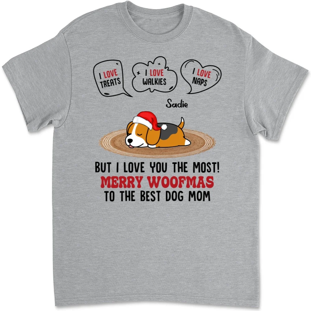 But I Love You The Most - Personalized Custom Unisex T-shirt - Image 7