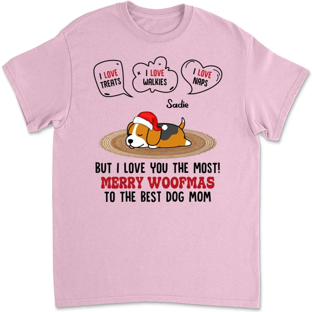 But I Love You The Most - Personalized Custom Unisex T-shirt - Image 9