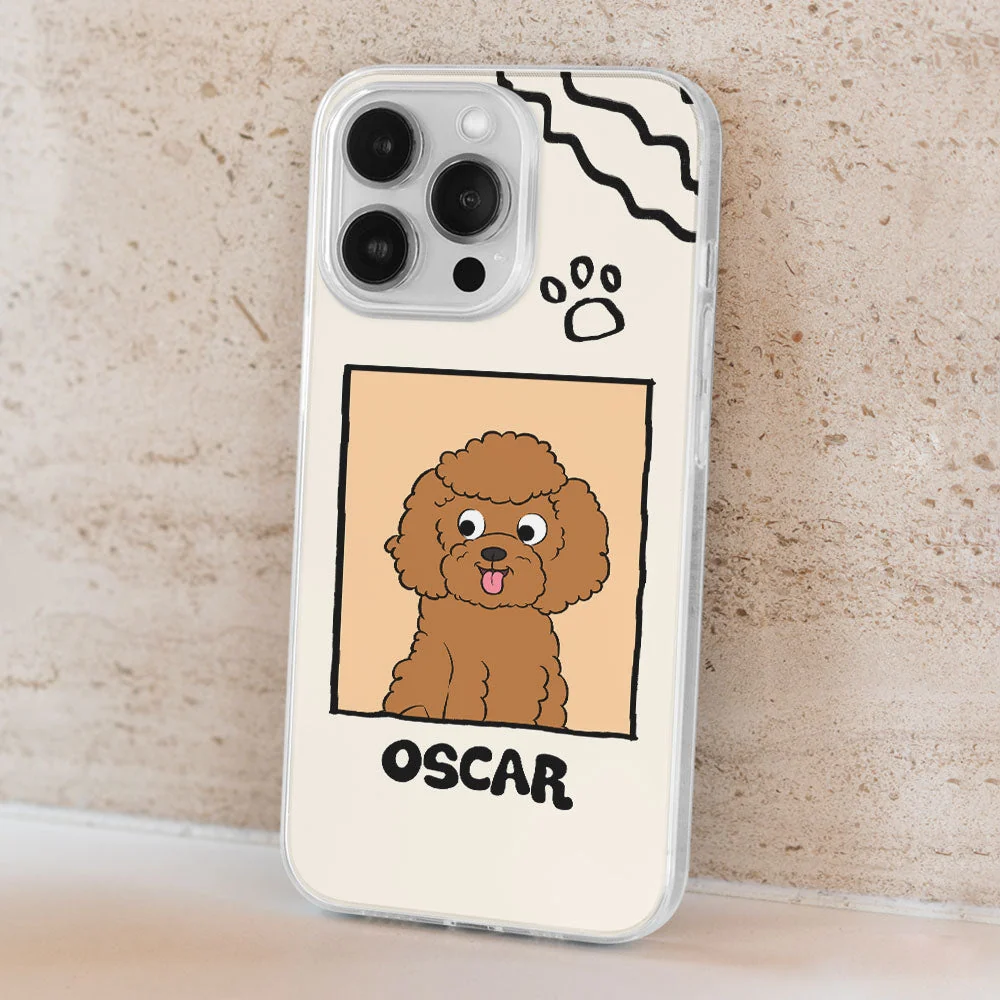 Cartoon Dog - Personalized Custom Phone Case - Image 4