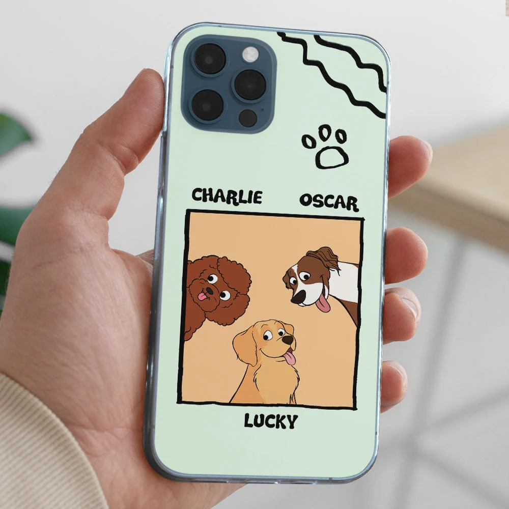 Cartoon Dog - Personalized Custom Phone Case - Image 5