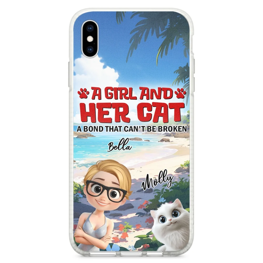 Cat And Mom Summer - Personalized Custom Phone Case - Image 22