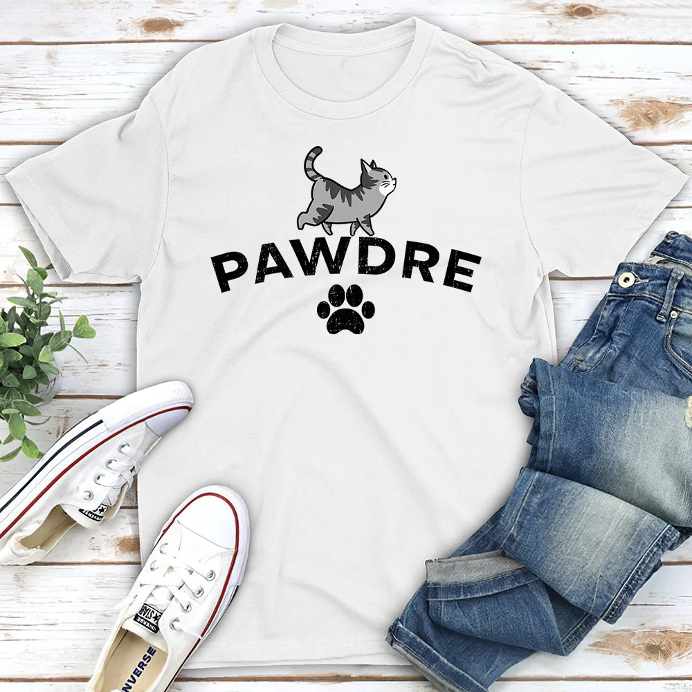 Cat Pawdre - Personalized Custom Unisex T-shirt - Image 2