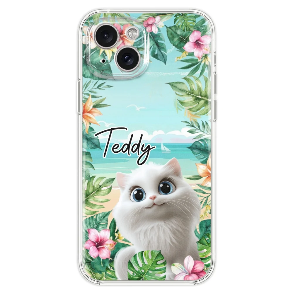 Cat Summer - Personalized Custom Phone Case - Image 21