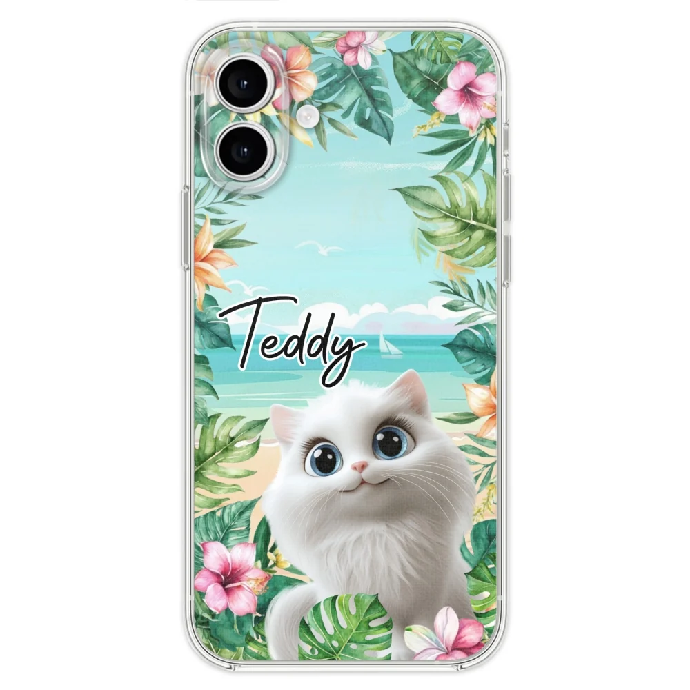 Cat Summer - Personalized Custom Phone Case - Image 26