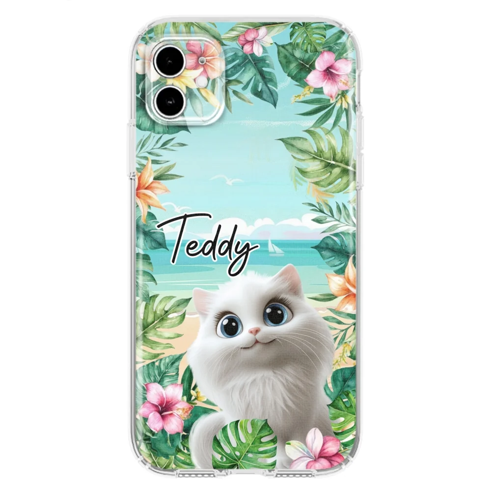 Cat Summer - Personalized Custom Phone Case - Image 8