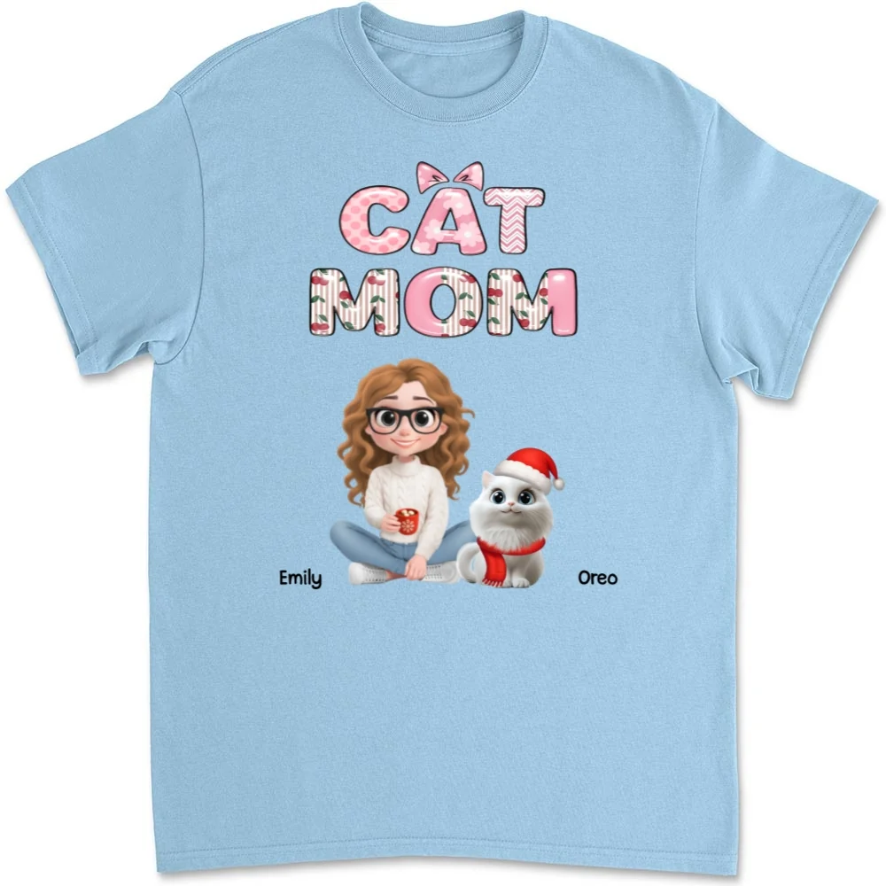 Cherry On Top Of Cats - Personalized Custom Unisex T-shirt - Image 7