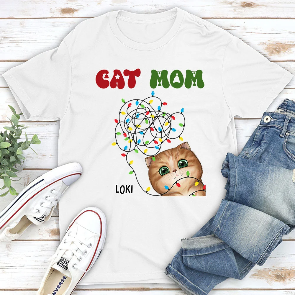 Christmas Light - Personalized Custom Unisex T-shirt - Image 2