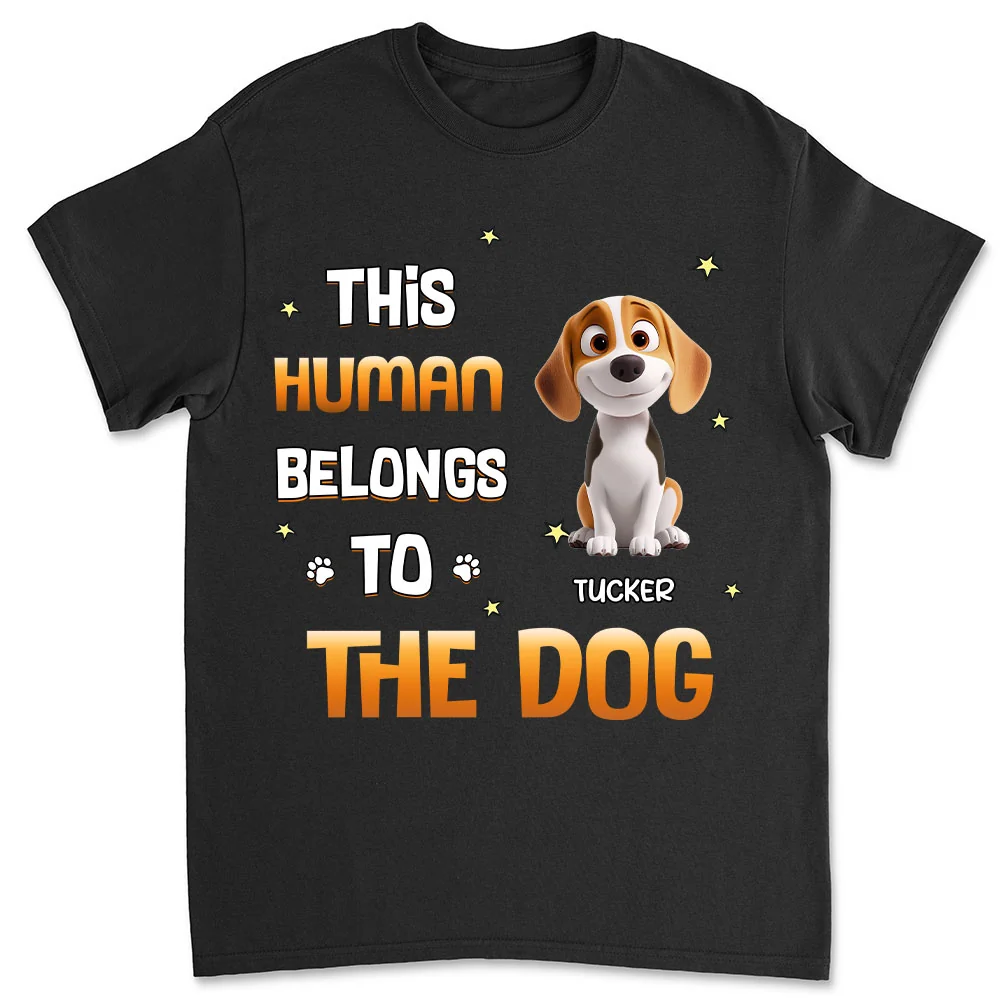 Chunky Funny Dog Cartoon Shirt - Personalized Custom Unisex T-shirt
