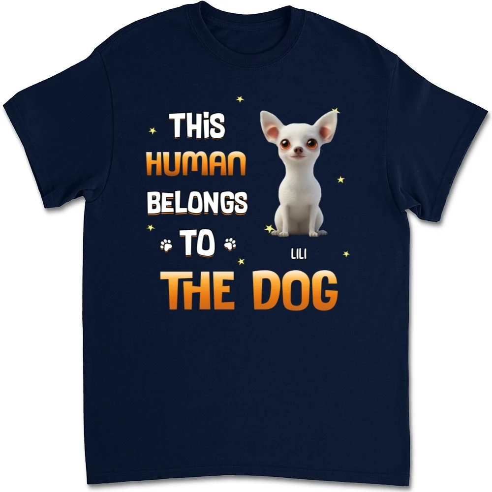 Chunky Funny Dog Cartoon Shirt - Personalized Custom Unisex T-shirt - Image 6
