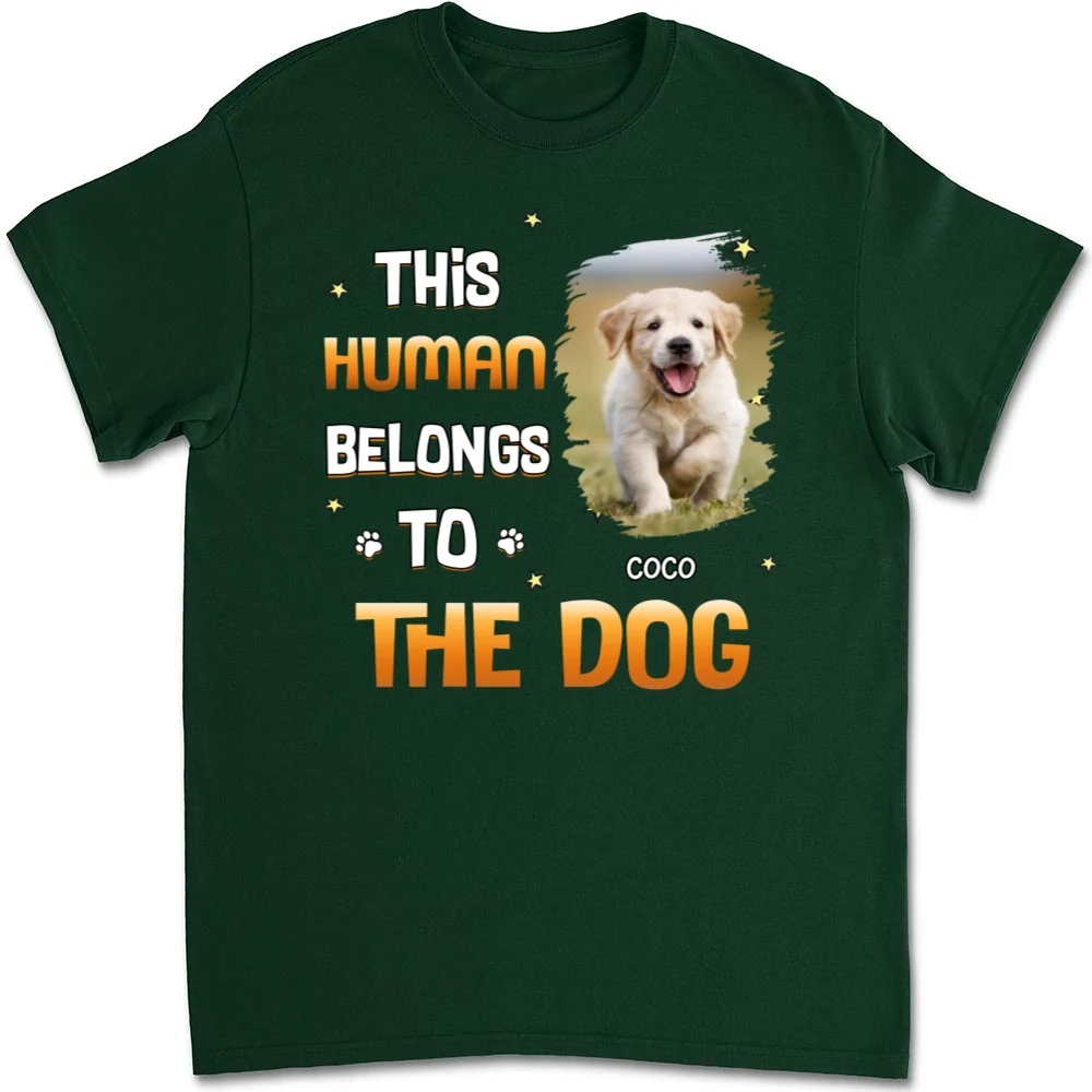 Chunky Funny Dog Cartoon Shirt Photo - Personalized Custom Unisex T-shirt - Image 6