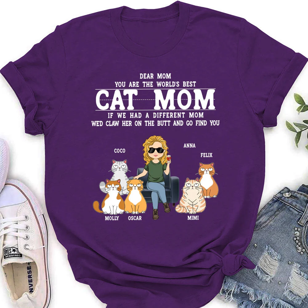Claw Her On The Butt And Go Find You - Personalized Custom Women's T-shirt - Image 3