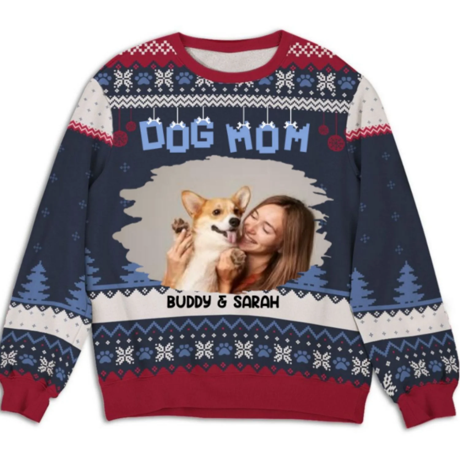 Cozy Time Of The Year Photo - Personalized Custom All-Over-Print Sweatshirt - Image 4