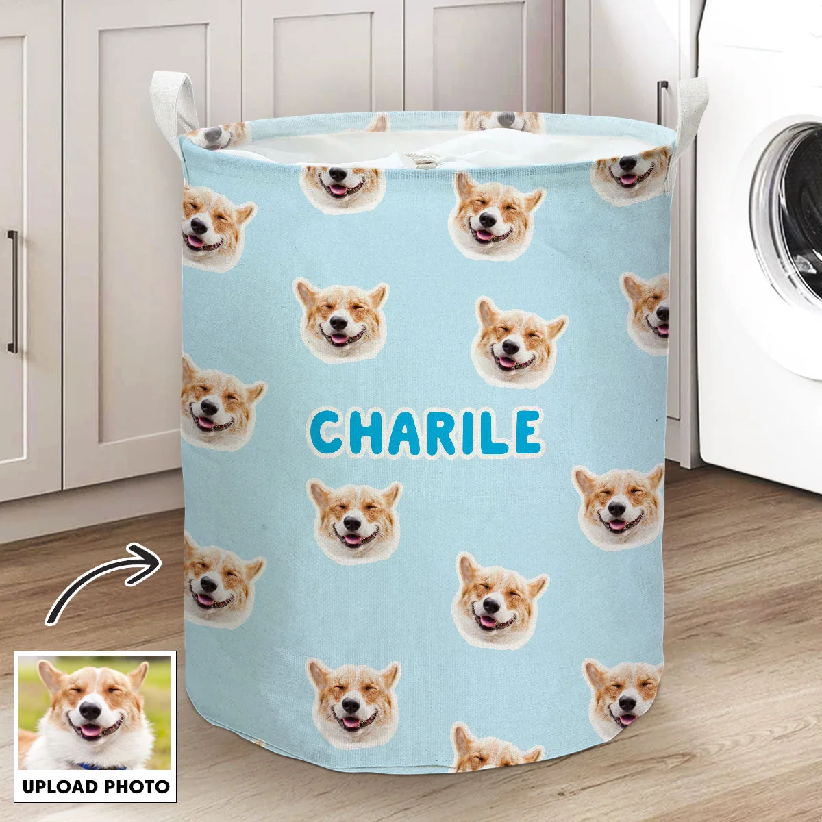 Cuddle Clean - Personalized Custom Laundry Basket