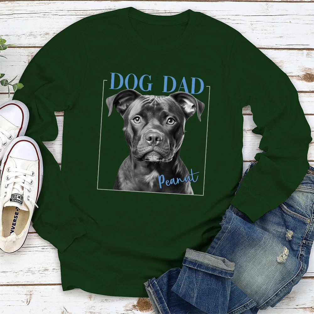 Custom Photo Furry Companions - Personalized Custom Long Sleeve T-shirt - Image 3