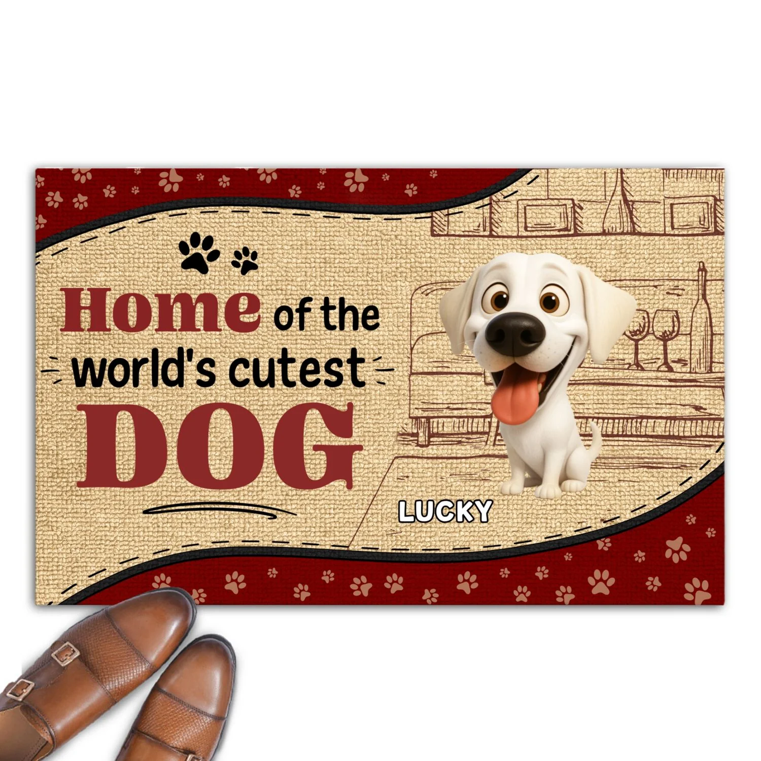 Cutest Fur Babies - Personalized Custom Doormat - Image 6