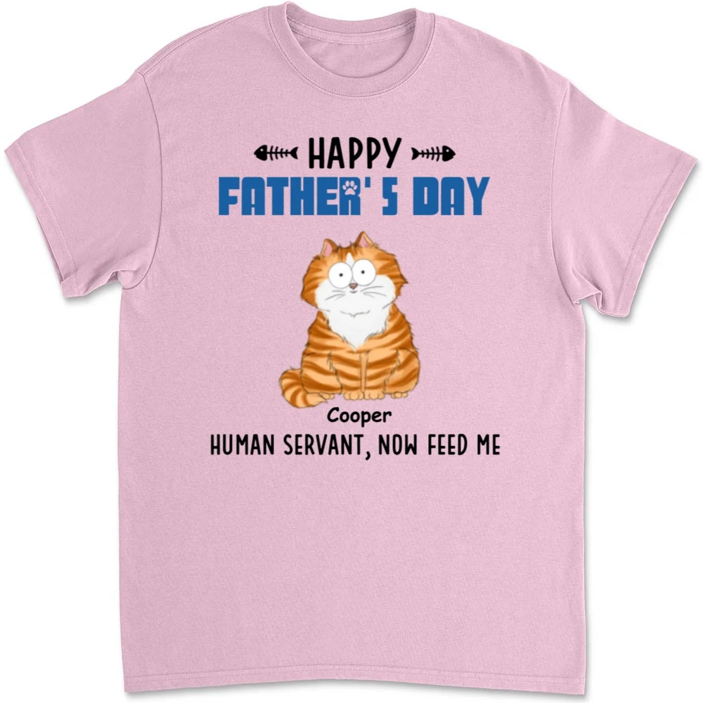 Dad Feed Me - Personalized Custom Unisex T-shirt - Image 7