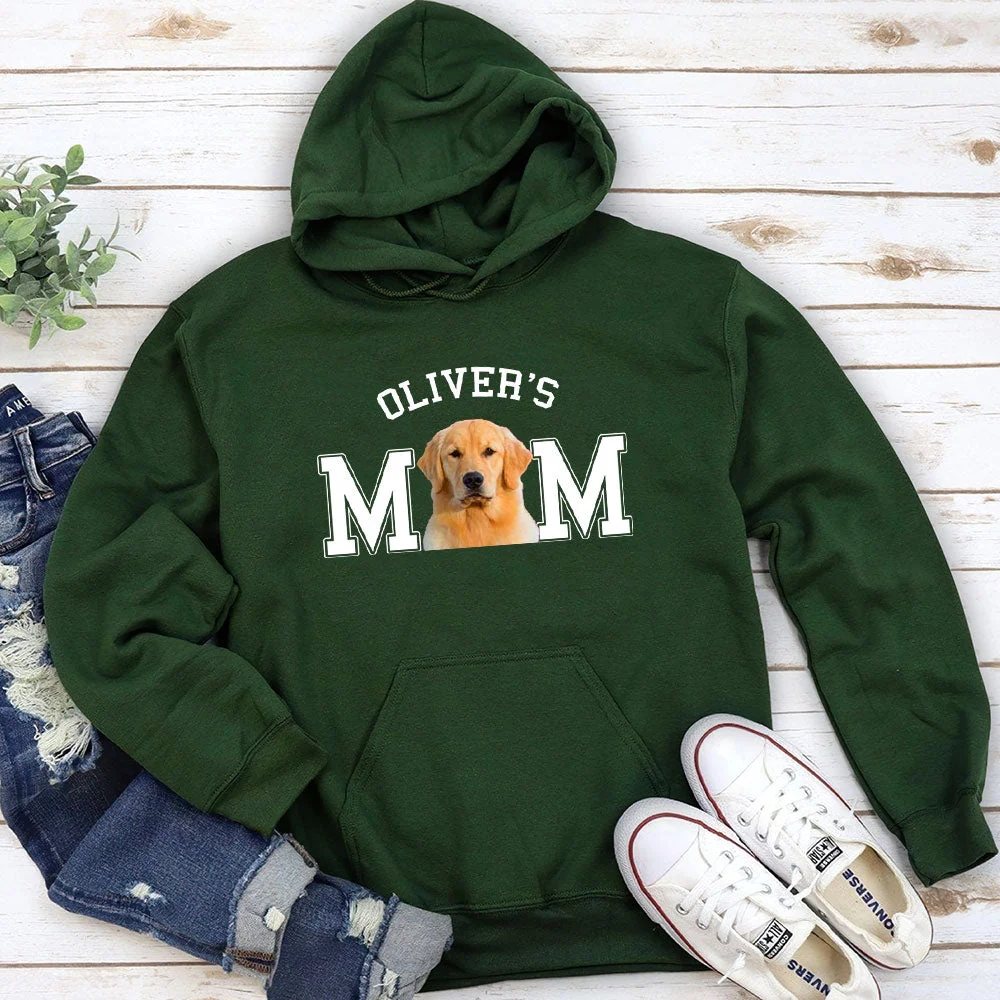 Dad/Mom Basic Photo - Personalized Custom Hoodie - Image 3