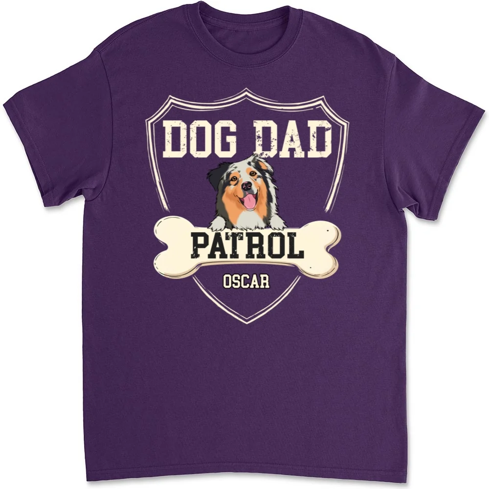 Dad Mom Patrol - Personalized Custom Unisex T-shirt - Image 9