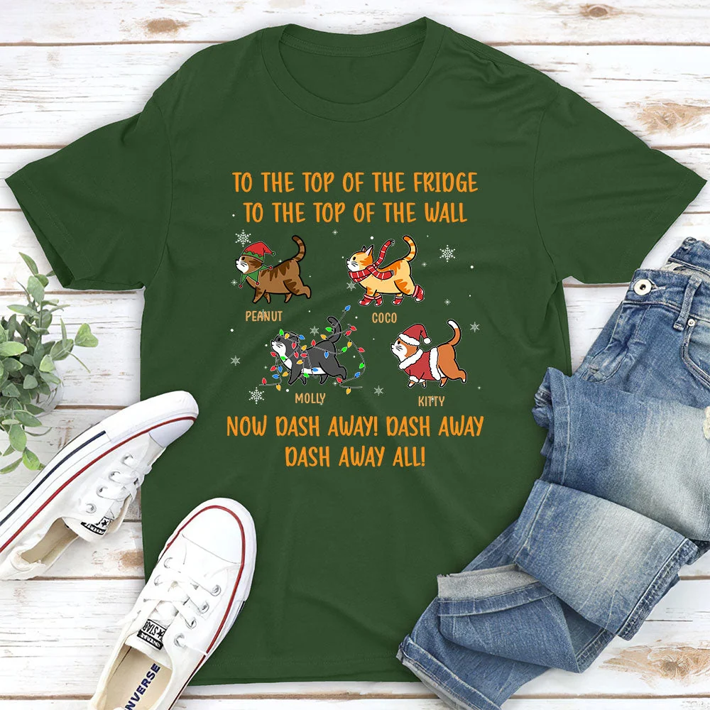 Dash Away - Personalized Custom Unisex T-shirt - Image 4