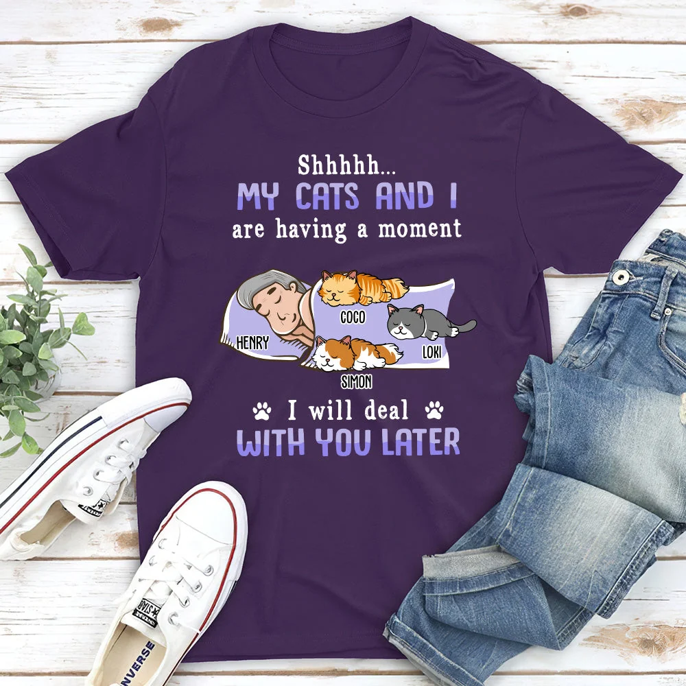 Deal With You Later - Personalized Custom Unisex T-shirt - Image 4