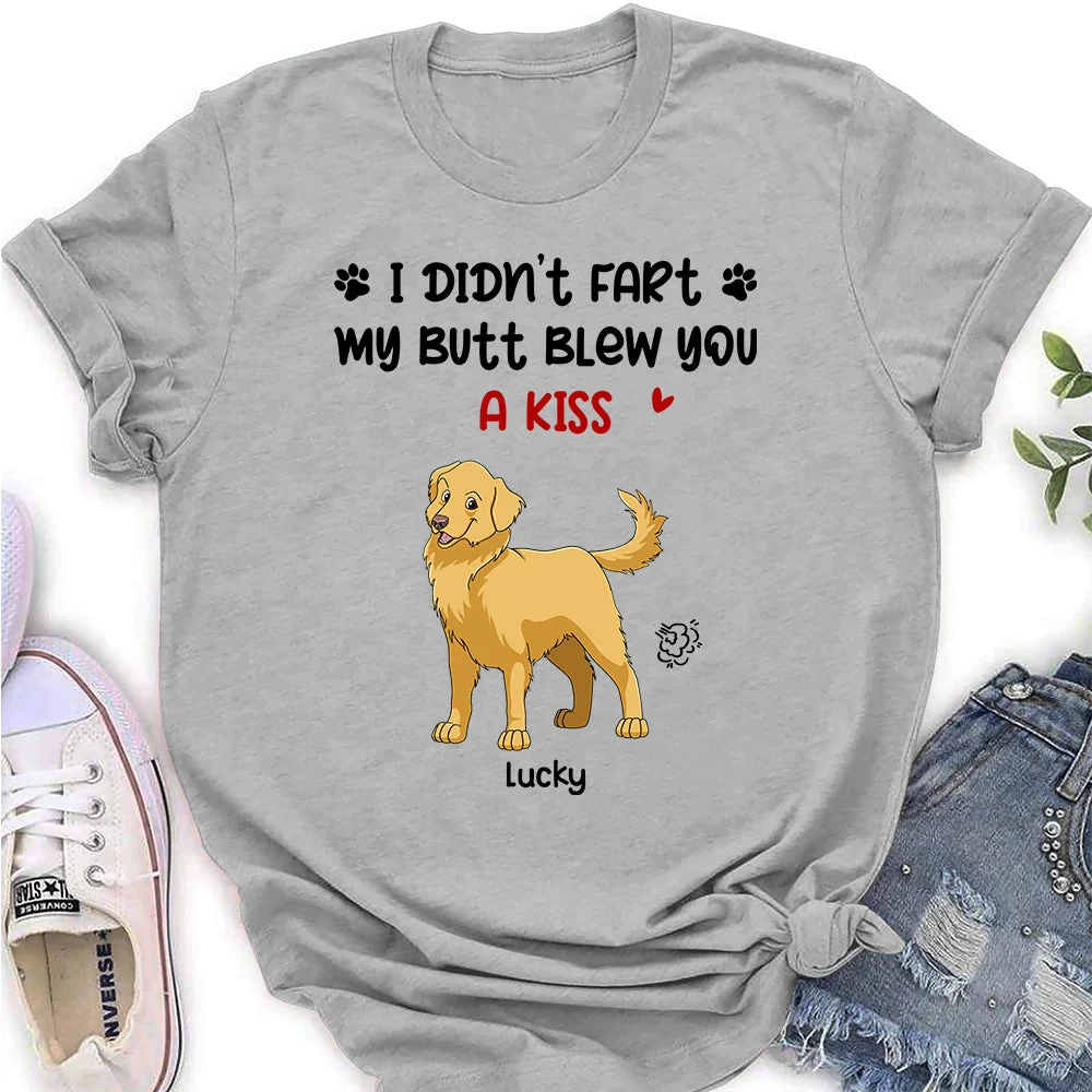 Didn't Fart - Personalized Custom Women's T-shirt