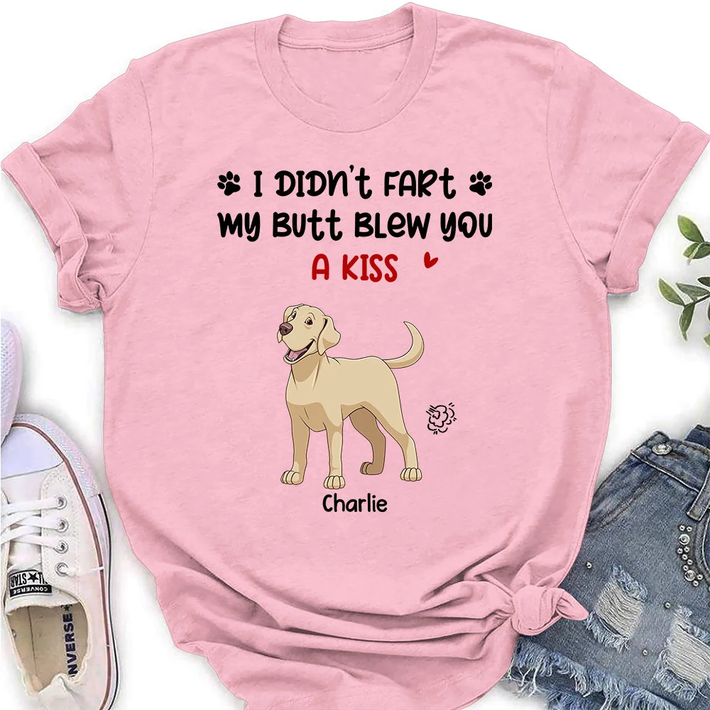 Didn't Fart - Personalized Custom Women's T-shirt - Image 4
