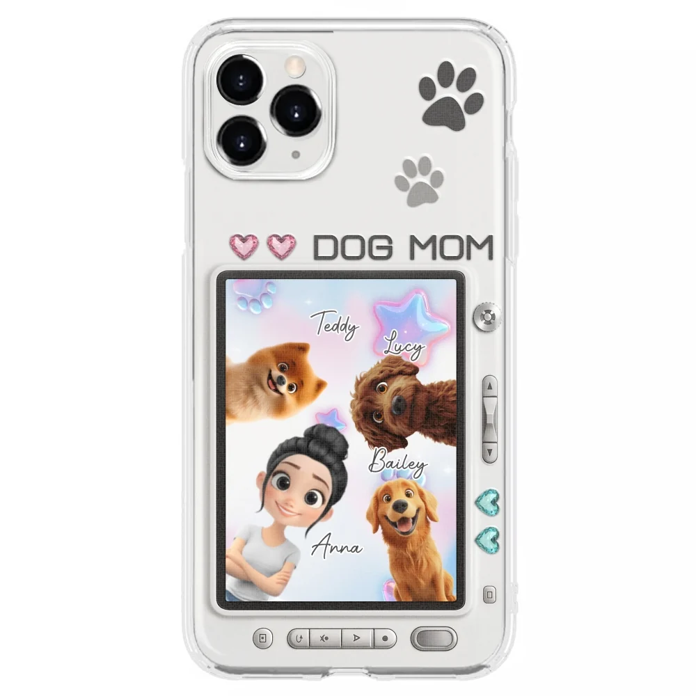 Digital Dog Mom - Personalized Custom Phone Case - Image 9